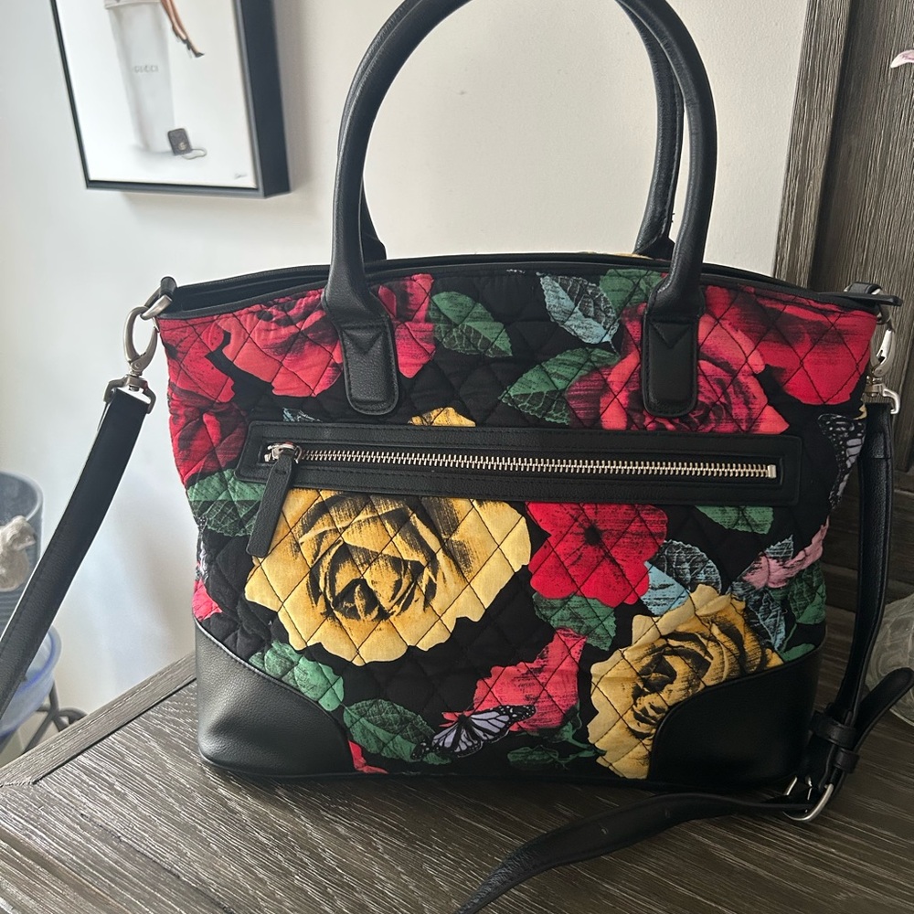 Floral Quilted Women's Bag